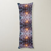 Radiant Crystal Heart Lichaamskussen (Achterkant (Verticaal))