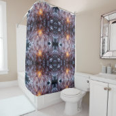 Radiant Crystal Heart Shower Curtain Douchegordijn (In situ)