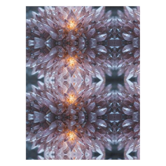 Radiant Crystal Heart Tafelkleed (Voorkant)