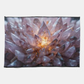 Radiant Crystal Heart Theedoek (Horizontaal)