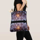 Radiant Crystal Heart Tote Bag (Dichtbij)