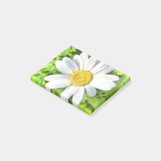 Radiant Daisy Waterverf Post-it® Notes (Schuin)