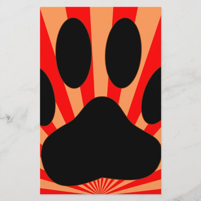 Radiant Dog Paw Print (Voorkant)