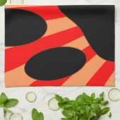 Radiant Dog Paw Print Theedoek (Gevouwen)