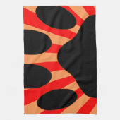 Radiant Dog Paw Print Theedoek (Verticaal)