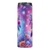 Radiant Dreamcatcher met Zonnebloemen en Veren Thermosbeker (Achterkant)