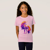 Radiant Dreamer Majestic Eenhoorn T-shirt (Voorkant volledig)