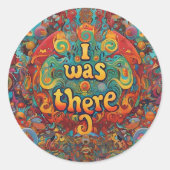 "Radiant Dub" Ronde Sticker (Voorkant)