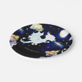 Radiant eenvoudige draak verjaardag papieren bordje (Gekanteld)