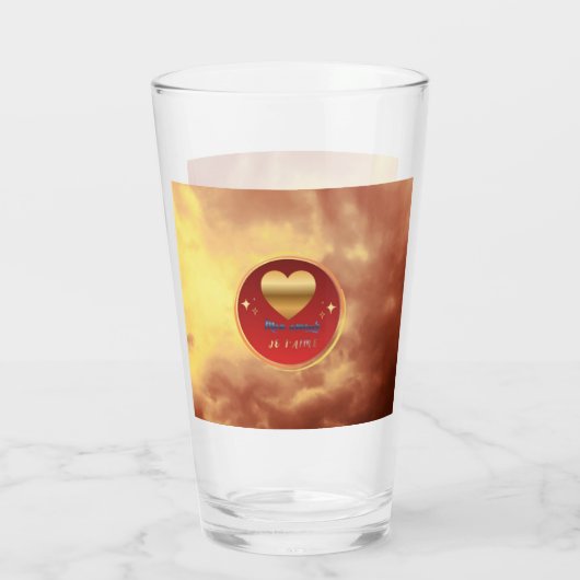 Radiant Eternal Love Glas (Achterkant)