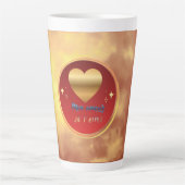 Radiant Eternal Love Latte Mok (Voorkant)