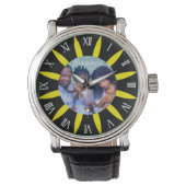 Radiant Familie Liefde Gepersonaliseerd horloge (Voorkant)