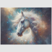 Radiant Fantasy Horse Celestial Decoupage Tissuepapier (Voorkant)