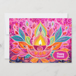 Radiant Festivities: Een Dazecore Diwali-viering k Kaart