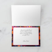 Radiant Festivity: een vrolijke Diwali viering Feestdagen Kaart (Binnen)