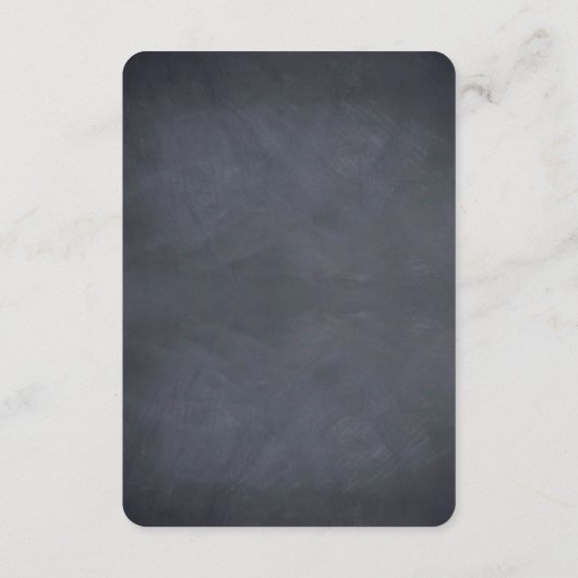 Radiant Florals Wedding Directions Kaarten (Achterkant)