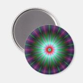 Radiant Flower Magnet (Voorkant / Achterkant)
