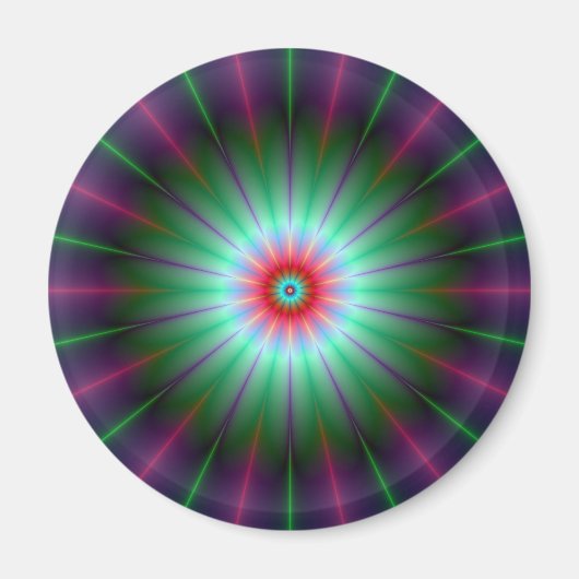 Radiant Flower Magnet (Voorkant)