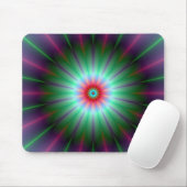 Radiant Flower Mousepad Muismat (Met muis)