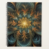 Radiant Fractal Flower Planner (Voorkant)
