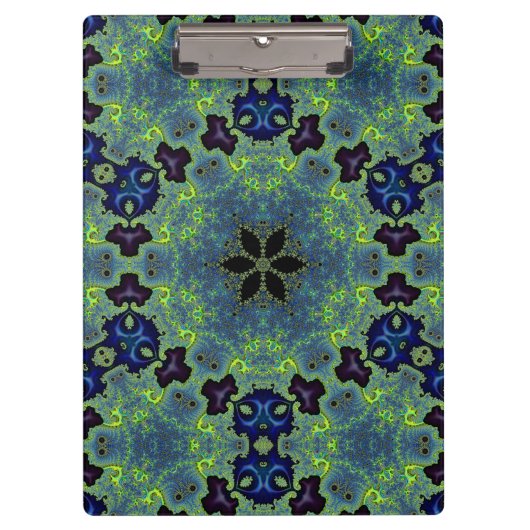 Radiant Fractal Symphony Klembord (Voorkant)