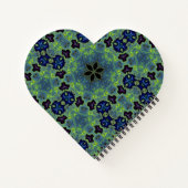 Radiant Fractal Symphony Notitieboek (Achterkant)