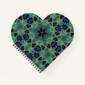 Radiant Fractal Symphony Notitieboek (Voorkant)