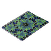 Radiant Fractal Symphony Notitieboek (Linkerzijde)