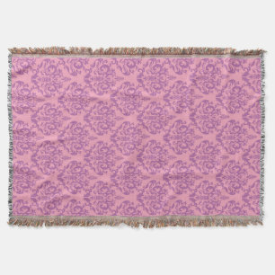 Radiant Frosted Orchid Damask Deken