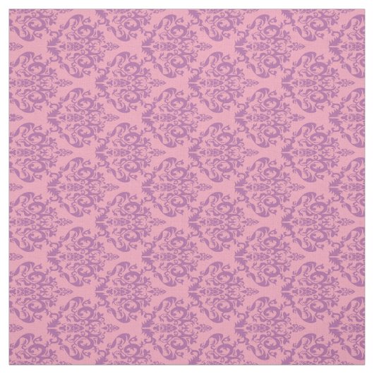 Radiant Frosted Orchid Damask Stof (Swatch)