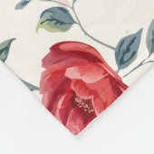 Radiant garden of confidence pattern fleece deken (Hoek)