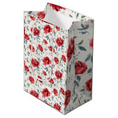 Radiant garden of confidence pattern medium cadeauzakje (Voorkant Gekanteld)