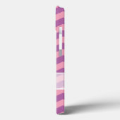 Radiant gevroren orchidee Chevrons met vlinder Case-Mate iPhone Case (Achterkant / Links)