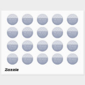Radiant Glam Damask bewaar de Stickers Datum op (Vel)