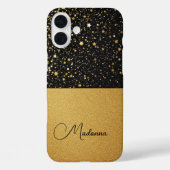 Radiant Glam (Glitter - goud - Leer) Case-Mate iPhone Case (Achterkant)
