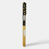 Radiant Glam (Glitter - goud - Leer) Case-Mate iPhone Case (Achterkant / Rechts)