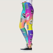 Radiant Glow Metallic Leggings (Links)