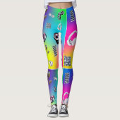 Radiant Glow Metallic Leggings (Voorkant)