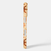Radiant Golden Snowflake Elegance Case-Mate iPhone Case (Achterkant / Rechts)