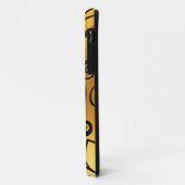 Radiant Golden Yellow Floral Design Case-Mate iPhone Case (Achterkant/links)
