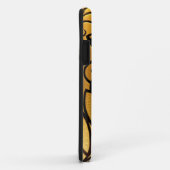Radiant Golden Yellow Floral Design Case-Mate iPhone Case (Achterkant/rechts)