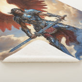 Radiant Guard Archangel Michael Sherpa Deken (3/4)