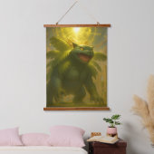 Radiant Guardian van de oude ruïnes Hangend Wandkleed (Slaapkamer)