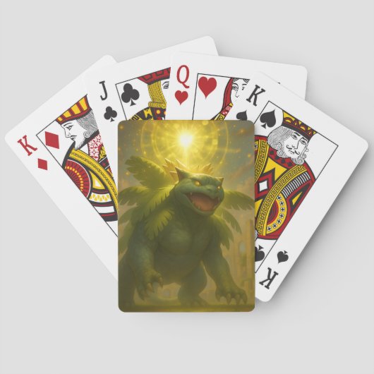 Radiant Guardian van de oude ruïnes Pokerkaarten (Achterkant)