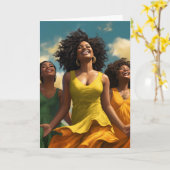 Radiant Harmony Kaart (Gele Bloem)