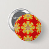 Radiant Heart Ronde Button 5,7 Cm (Voorkant /achterkant)