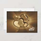 Radiant Hearts RSVP (versie 3) (Voorkant / Achterkant)