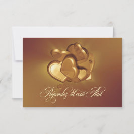 Radiant Hearts RSVP (versie 4) Kaartje