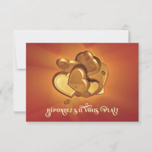 Radiant Hearts RSVP (versie 6) Kaartje