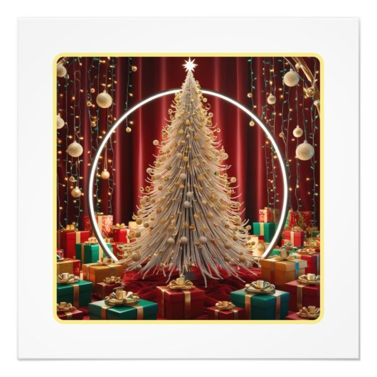 Radiant Holiday Indulgence Foto Afdruk (Voorkant)